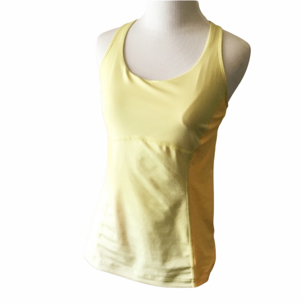 Lululemon racerback sheer backing tank Sz 8
